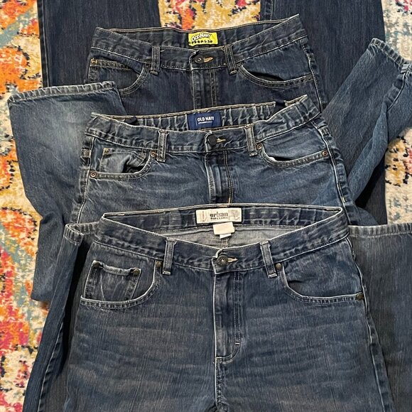 OLD NAVY and Urban Up Straight Leg Jeans-Sz 18 BACK TO SCHOOL - Picture 3 of 16